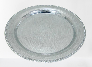 Plateaux de service, plats, assiettes et plateaux de présentation durables de style américain peints à la main avec poignées pour mariages, réunions et banquets d'hôtel - Product Image 2