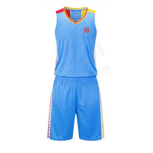 Ensemble d'uniformes d'équipe à bas quantité minimale de commande maillot de basket-ball à sublimation personnalisée - Product Image 1