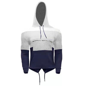 Veste d'hiver à capuche unisexe pour hommes de haute qualité entièrement Sublimation personnalisable 3D imprimé sweat à fermeture éclair Technique brodée - Product Image 4