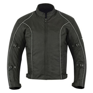 2025 vente en gros prix moto vestes conception personnalisée vélo course prix raisonnable hommes en cuir véritable moto veste - Product Image 1