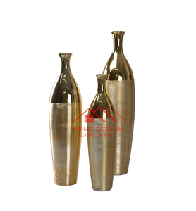 Vase en métal de grande taille Design personnalisable Hote vente 2024 dernier Vase en métal de conception pour mariage et décoration intérieure - Product Image 4