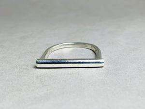 Vente directe du fabricant! Bijoux de barre minimalistes simples bagues élégantes en argent 925 cadeau parfait pour elle en gros de l'usine - Product Image 6