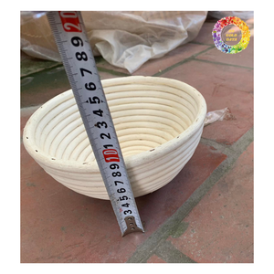 Oval Bread Banneton Proofing <b>Basket</b>, Sourdough <b>Basket</b> <b>for</b> Artisanal Bread, <b>Gift</b> Bread Making kit <b>For</b> Professional, Rattan Bowl - Product Image 2