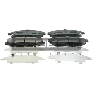 Set di pastiglie freno anteriori FEBEST (0301-YD2F) - Product Image 1