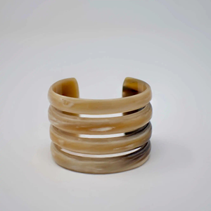 High Quality Handmade Durable Natural Buffalo Horn Animal Style Cuff <b>Bracelet</b> & Bangle for Holiday & Wedding Decor - Product Image 3