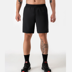 Bermuda en spandex à séchage rapide pour homme avec poches cachées tissées de style sportif à taille élastique-Service OEM disponible - Product Image 1
