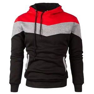 Hot Sale Customized Embroidered Logo Lined Eco-Friendly Pullover Sweatshirts Fashionable Plus Size Casual Solid Pattern Men's - Product Image 3