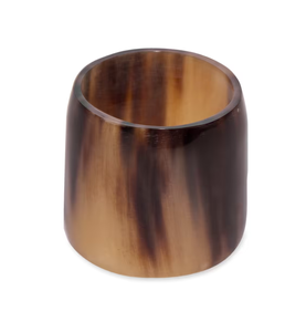 Rond de serviette en corne de buffle vaisselle 5 pièces artisanat de haute qualité Designer corne anneau de serviette vente chaude - Product Image 5