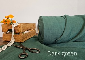 Vente en gros 100% tissu de lin biologique 115 ''/292 cm uni garçons Textiles de maison tissé-literie canapé rideau couette filles Dressing - Product Image 1