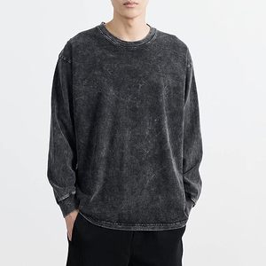 Sweat-shirt à manches longues de haute qualité pour hommes nouvelle mode automne/hiver Street Wear pour la saison de printemps motif de lettres brodées - Product Image 2