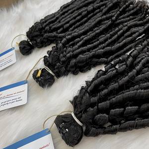 Haute qualité Dentelle Vietnamien Cheveux humains Naturel Ondulé Double Dessiné Dentelle Fermeture Frontale Transparent Suisse HD Extensions de Cheveux - Product Image 6