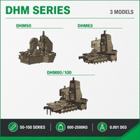 Mesin Penggilingan Horizontal Tugas Berat DHM50D Single Spindle BT50 dengan Travel 750x750x750mm, Kontrol FANUC, dan Kemampuan Pemesinan Tinggi