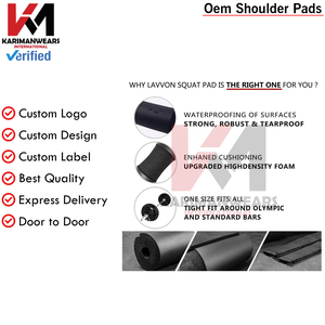 Coussin de protection pour haltères, pont de protection pour squats, poussées de hanche, squats, déplacements latéraux, soutien des hanches, protection du cou, entraînements avec haltères, musculation - Product Image 4