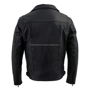 Chaquetas de cuero para hombre de Otoño Invierno 2025, cómodas y a la moda, nuevo estilo de diseño, chaqueta a precio de venta al por mayor para hombre - Product Image 2