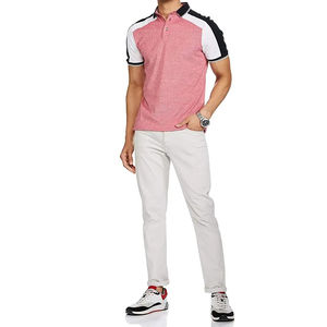 Polo de negocios de uniforme de trabajo de alta calidad, camisas polo de golf lisas de algodón y poliéster bordadas en blanco para hombre con logotipo personalizado - Product Image 4