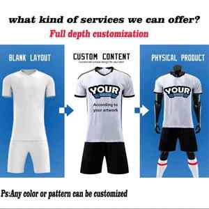 Camiseta de fútbol de adulto para hombre con impresión Digital personalizada 2025 uniforme 100% poliéster antibacteriano de secado rápido transpirable - Product Image 5