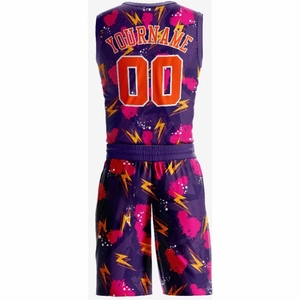 Camiseta de baloncesto personalizada para hombre, de secado rápido, de doble cara, reversible, corte automático, servicio OEM, uniforme deportivo sin mangas - Product Image 2