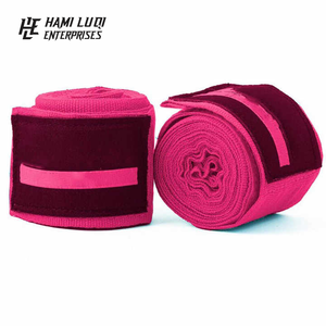 Bandages de sport universels antidérapants en polyester et coton, sur mesure, haute qualité, fermeture auto-agrippante, vente en gros 2025 - Product Image 5
