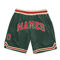 Pantalones Cortos de Baloncesto Personalizados con Letras Grandes en la Espalda, Tela de Malla Transpirable, Cintura con Cordón Ajustable, Múltiples Opciones de Color, Deportivos para Adultos