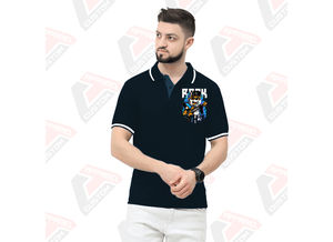 Denim pour hommes Signature pour T-shirt Respirant Élégant Écologique Été - Product Image 6