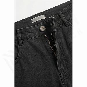 Custom Jeans Fashion Full Length Hip Hop Denim Pant <b>Men</b> <b>Loose</b> New Year Customized <b>Trousers</b> Wholesale Customized Color Custom OEM - Product Image 4
