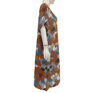 Robe de nuit colorée mignonne Style simple Motif complet Taille élastique Très confortable - Product Image 2