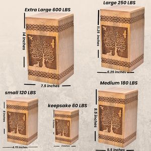 Cremation <b>Urn</b> for Funeral Burial for Pets Human Male <b>Dog</b> Adult - Product Image 3