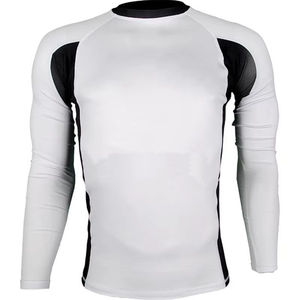 Camiseta Deportiva de Compresión para Hombre, 100% Poliéster, Tejido de Punto, Diseño Ajustado, Antiarrugas, para Entrenamiento - Product Image 3