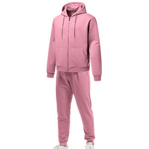 Ensemble de survêtements respirants personnalisés unisexe survêtements d'entraînement avec logo pour le jogging motif solide d'hiver pour hommes - Product Image 6