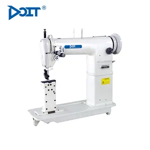 DOIT-cama de poste de aguja doble DT820, máquina de coser Industrial de alta resistencia, precio