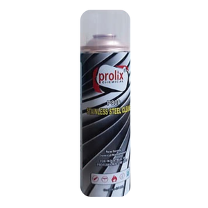 Produit nettoyant pour acier inoxydable Prolix, liquide de nettoyage pour acier, élimine les taches et les empreintes digitales sur l'acier inoxydable, haute qualité. - Product Image 1