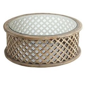 Mesa de centro de artículos de plata de aluminio Diseño estándar Gran oferta Muebles Mesa de centro de café Mesa auxiliar de sofá simple moderna - Product Image 5