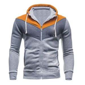 เสื้อกีฬาแขนยาวปักลายมีฮู้ดสำหรับผู้ชายผ้าฝ้ายขนแกะ100% นุ่มสบายขนาดใหญ่ - Product Image 5