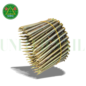 Bobina de alambre de acero de vástago liso de 3,3mm x 64mm, clavos de cabeza a cuadros, tipo de vástago de tornillo para fabricación de paletas, fábricas directas de Vietnam - Product Image 4