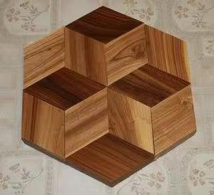 Juego de posavasos de resina de Madera hechos a mano de lujo de 4 alfombrillas y almohadillas artesanales para café y bebidas a precio competitivo - Product Image 2