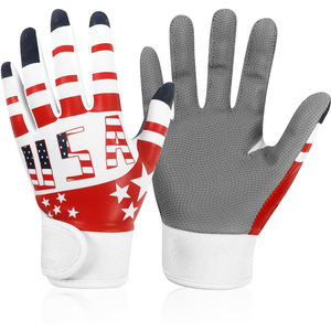 Gants de frappe de baseball en cuir véritable avec logo personnalisé très demandés, vente chaude, personnalisation colorée, gants de frappe en liège - Product Image 1