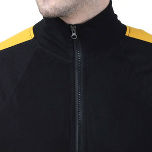 Conjunto de chándal de gimnasio para hombre, traje de Jogger personalizado de algodón y poliéster, traje de entrenamiento de dos piezas con diamantes de imitación por sublimación DTF DTG - Product Image 6