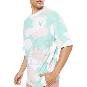 เสื้อยืดโอเวอร์ไซส์ ดีไซน์สั่งทำได้ ผ้าฝ้าย 100% ทรงหลวม พิมพ์ลาย แห้งเร็ว ระบายอากาศดี แขนสั้น สำหรับผู้ชาย - Product Image 3