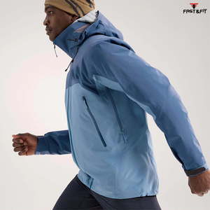 Chaqueta de Esquí con Capucha Personalizada de Alta Calidad, la Más Popular, con Cremallera, Talla Grande, Estampada, Impermeable, Cortavientos y Transpirable -Tex para Hombre - Product Image 4