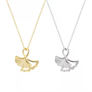 Colgante de latón hecho a mano de lujo personalizado diseño de hoja de latón colgante joyería accesorios de mujer diseñador único - Product Image 6