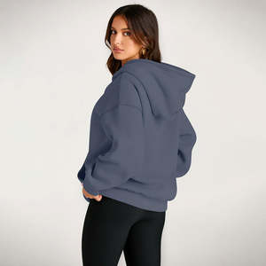 Nardon Apparel Custom Printed Logo Women's Oversize Pullover <b>Hoodies</b> 100% Cotton Breathable <b>Long</b> Streetwear 460GSM Heavyweight - Product Image 6