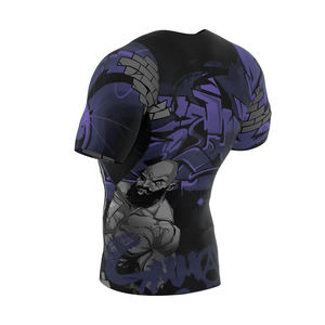Nueva Rashguard Rash Guard manga larga hombres ropa deportiva llegada diseño personalizado sublimación Rashguard MMA Rashguard BJJ Rashgaurd - Product Image 2