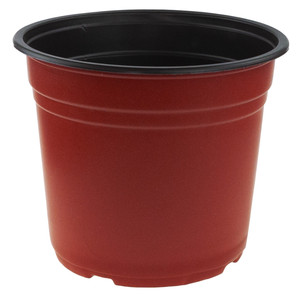 Maceta Redonda Biodegradable para Semillas P19 3L con Borde 19X16CM, Maceta de Plástico para Producción de Flores, Material PP - Product Image 1