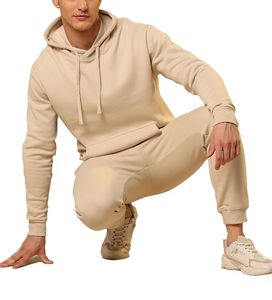 Conjunto Deportivo de Invierno para Hombre, con Estampado, Sudadera con Cremallera Completa y Manga Larga, Pantalones Deportivos para Correr, Modelo 2025 - Product Image 3