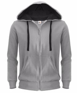 New Plain Men's 100% Cotton Winter <b>Hoodie</b> <b>Fleece</b> Pullover & Zip Jacket with Letter Pattern Pocket Windproof Breathable XS-3XL - Product Image 3
