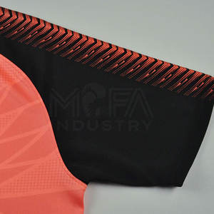 Short-Sleeved V-Neck <b>Badminton</b> Uniform Breathable Tennis Wear with Excellent Comfort in Pakistan - Product Image 3