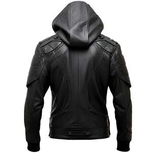 Veste en cuir stylée pour hommes la plus vendue dans les meilleures couleurs disponibles dans les meilleurs prix de vente veste en cuir pour hommes - Product Image 2