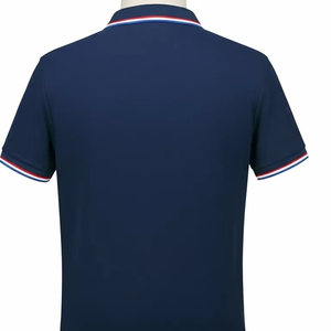 Polo pour hommes en coton respirant, décontracté, à manches courtes, confortable et élégant, vêtements de bureau, de golf, vêtements de mode quotidiens - Product Image 3