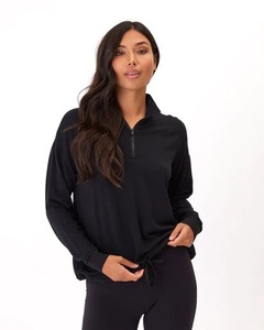 Sweat-shirt élégant pour femmes Pull à épaules tombantes Arrivée Sweat-shirt pour femmes dans différents styles Sweat-shirt avec logo personnalisé pour femmes - Product Image 6