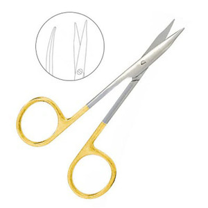 กรรไกรผ่าตัด Tenotomy 10-16ซม. (3.9-6.2นิ้ว) ชุดเครื่องมือผ่าตัดทรงโค้งทำจากสเตนเลสสตีลแบบแมนนวล - Product Image 6